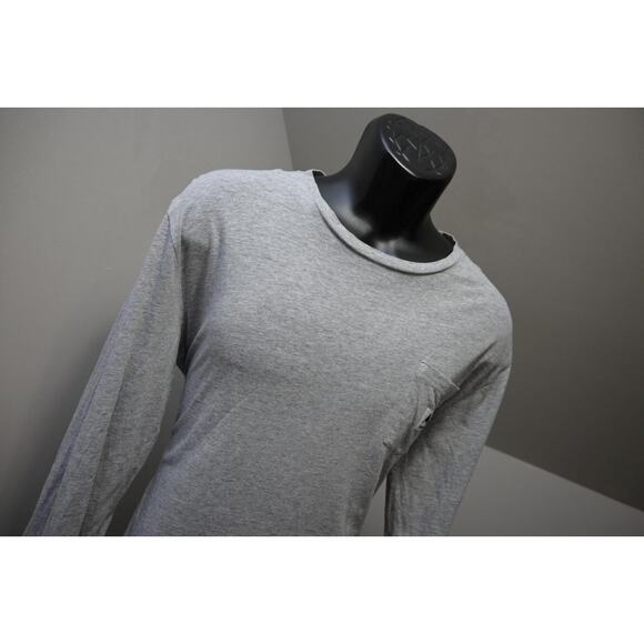 Burton Long Sleeve Tee Shirt Performance Gray Graphic Mens Size Medium - Picture 4 of 8